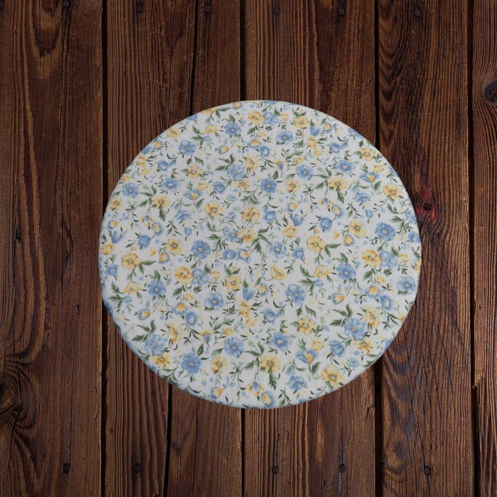 Reversible KitchenAid Bowl Cover: Chickens And Floral Print, Bowl Cover - Picture 4 of 6